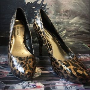 Heeled, Leopard Print, Steve Madden Shoes